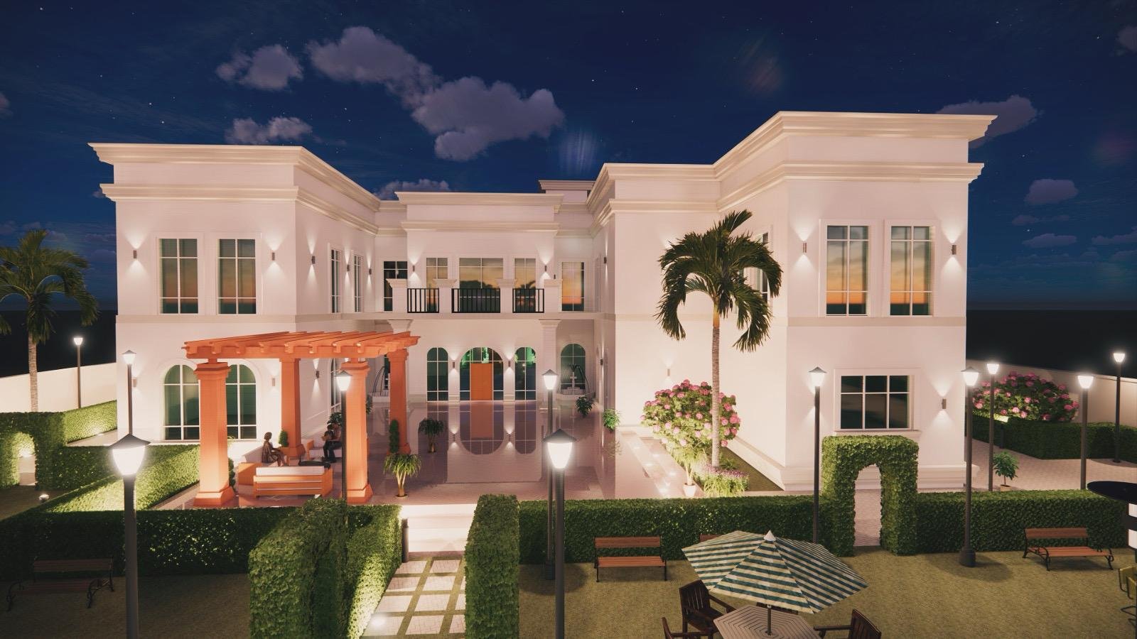 Zaden Arch 3D Elevation Architecture